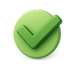 Green tick – name approved
