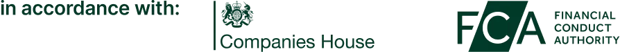 In accordance with Companies House and the FCA