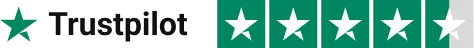 Trustpilot – rated Excellent, 4.9 / 5